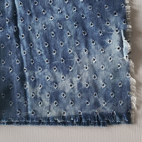 Denim Scarf - Picture 3 of 3